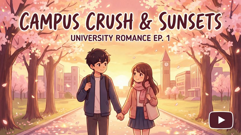 捷克街头-校园恋爱