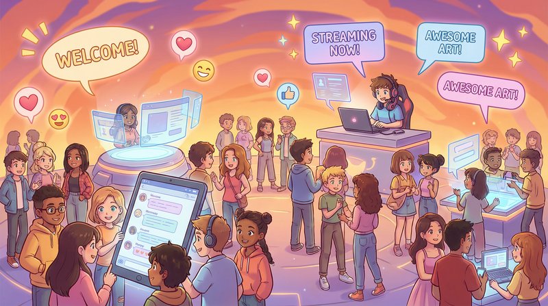 捷克街头社区互动