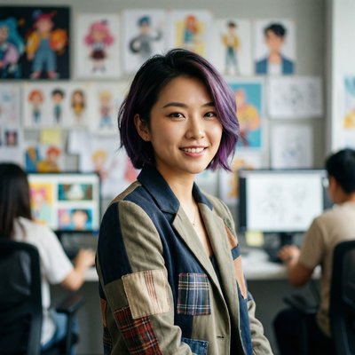 捷克街头制作人林小雨